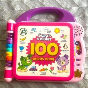 Leapfrog scout violet, hundred words, book
